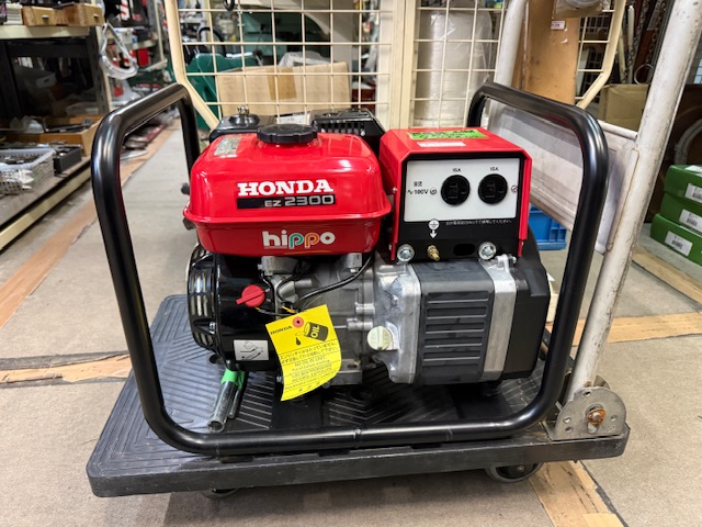 未使用　ホンダの発電機買取いたしました