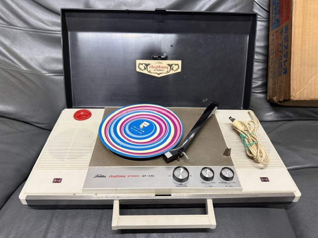 リズミー GP-23S　東芝　レコードプレーヤー　買い取りました